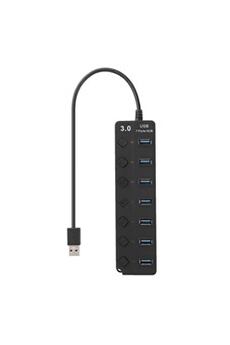 USB Hub 3.0 haute vitesse 4 / 7 Port USB 3.0 Hub diviseur