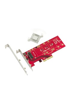 Lecteur carte mémoire GENERIQUE Adaptateur / Carte contrôleur compacte PCIe  16x pour SSD M2 PCIe 3.0 NVMe - AVEC RADIATEUR