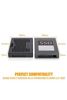 marque generique - Boîtier de rangement pour disque dur SSD