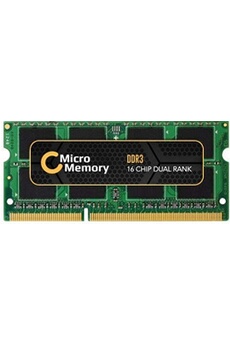 Mémoire RAM CoreParts - DDR2 - kit - 8 Go: 2 x 4 Go - DIMM 240 broches -  400 MHz / PC2-3200 - mémoire enregistré - ECC