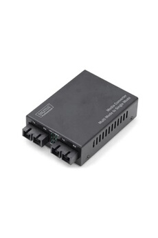 Professional DN-82024 - Convertisseur de support - 100Mb LAN - 100Base-FX - SC multi-mode / mode unique SC - jusqu'à 20 km - 1310 nm