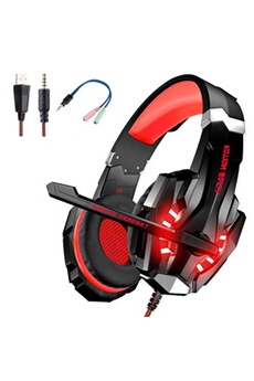 Casque PC Bolaker Casque gaming filaire G9000 pour PC/PS4/Xbox