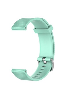 marque generique - Bracelet en silicone cyan pour votre Garmin