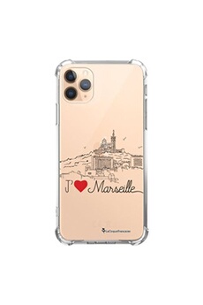 Coque souple renforcée pour iPhone 11 Pro J'aime Marseille - La Coque Française