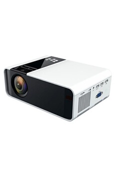 VideoProjecteur 4K WiFi Bluetooth 1080P Androïde Blanc+Noir