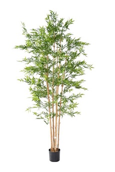 Plante Artificielle Haute Gamme Spécial Extérieur / Bambou Artificiel  Coloris Vert - Dim : 180 X 90 Cm