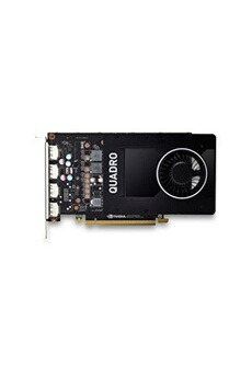 NVIDIA Quadro P2200 - Carte graphique - Quadro P2200 - 5 Go GDDR5X - PCIe 3.0 x16 - 4 x DisplayPort - pour Workstation Z2 G4 (MT), Z2 G5 (tour), Z4