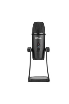 boya pm700 microphone de studio - cable micro et usb - compatible windows et mac