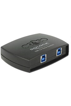 USB 3.0 Sharing Switch 2 - 1 - Commutateur de partage des périphériques USB - 2 x SuperSpeed USB 3.0 - de bureau