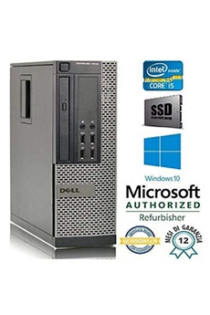 PC RECONDITIONNE 7010 SFF Intel Core i5 3470 3.20Ghz/RAM 8GB/SSD 240GB/DVD+RW/LICENZA Win 10 Pro MAR (Reconditionné)