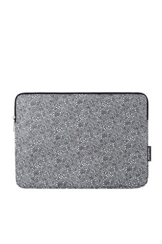 Sacoche / Sac pochette pour PC ordinateur portable 15.6 pouces gris -  Malette de voyage/affaires Notebook 15,6 avec compartiment poches de  rangement et poignée grise - Laptop Bag XEPTIO - Xeptio