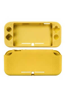 Coque de protection en silicone pour Nintendo Switch Lite - Jaune