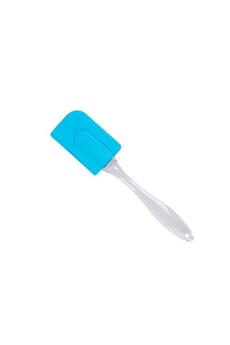 spatule culinaire en silicone bleu - 23,5 x 6 cm - hobbytech