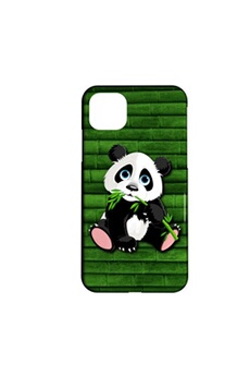 Coque rigide compatible pour iPhone 11 Pro Animal Panda Fun Kawaii 13