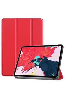 Housse nouvel Apple iPad 10,9 pouces 2022 4G/5G rouge stand - Etui