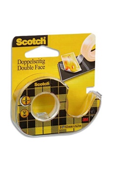 SCOTCH Rouleau adhésif double face surfaces rugueuses SCOTCH L.7.5