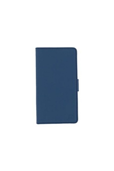 Slim Wallet Book Case - Etui à rabat pour téléphone portable - bleu - pour Microsoft Lumia 535