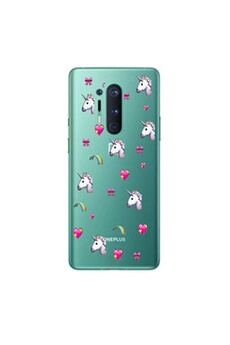 Coque pour OnePlus 8 PRO licorne coeur unicorn kawaii
