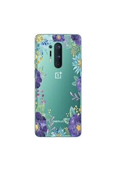 Coque pour OnePlus 8 PRO Fleur 15 Violet Tropical