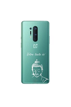 Coque pour OnePlus 8 PRO bouddha blanc personnalisee