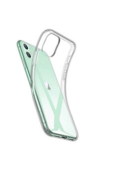 Coque Silicone pour iPhone 11 Pro Max Etui de Protection Transparent Antichoc