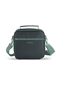 Sac à Repas Isotherme, Lunch Box SEP126R LIVOO Feel good moments Polyester Vert