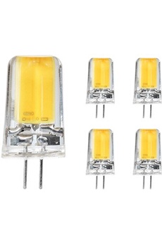 Lot de 4 Ampoules SMD LED Capsules, culot G4
