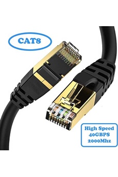 deleyCON Prise Ethernet CAT.6 - montage en surface ou encastré - 2 x RJ-45