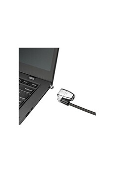 Kensington ClickSafe 2.0 Universal Keyed Laptop Lock - Câble de sécurité - 1.8 m - 205 g
