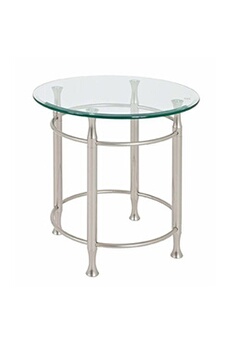 table d'appoint design hyva 52cm inox
