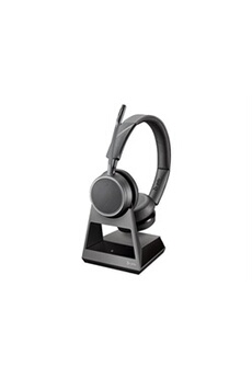 Poly Voyager 4220 Office - Base à 1 voie Office Series - micro-casque - sur-oreille - Bluetooth - sans fil