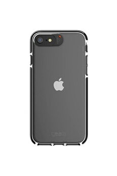 Gear4 Piccadilly - Coque de protection pour téléphone portable - polycarbonate, D3O, polyuréthanne thermoplastique (TPU) - noir, transparent - pour