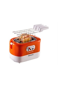 Toastime 0159 - Grille-pain - 2 tranche - 2 Emplacements - orange