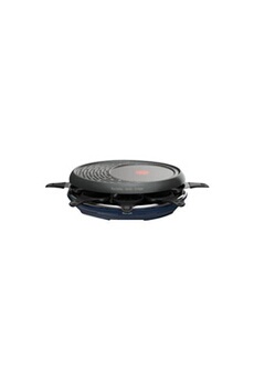 Raclette, gril et crêpière Colormania RE310412 - Bleu TEFAL : la raclette à  Prix Carrefour