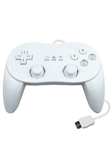 Manette de Wii classique à distance pour console Wii Blanc