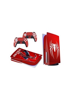 Autocollant de protection complète Spiderman pour la console PS5 Standard Edition et le Manette 001