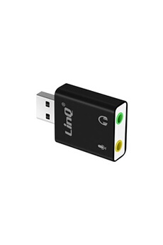 Donkey pc Carte Son USB 7.1 Adaptateur USB vers Jack 3.5mm Carte Son  Externe et Adaptateur Casque et Microphone vers USB pour PC Adaptateur  Audio USB 2.0 : : Informatique