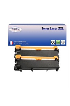 2 Toners compatibles avec Brother TN2320 pour Brother DCP-L2500D, L2520DW, L2540DN, L2560DW - 2 600 pages -