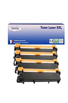 4 Toners compatibles avec Brother TN2320 pour Brother DCP-L2500D, L2520DW, L2540DN, L2560DW - 2 600 pages -