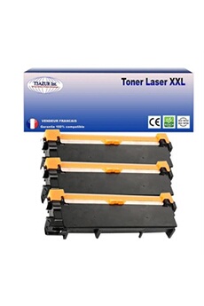 3 Toners compatibles avec Brother TN2320 pour Brother DCP-L2500D, L2520DW, L2540DN, L2560DW - 2 600 pages -