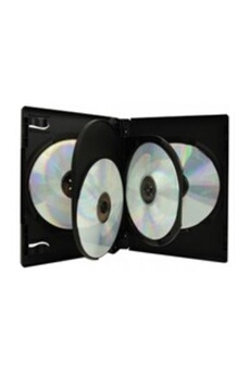 T'nB Double Slim - Boîtier DVD extra plat - capacité : 2 DVD - noir -  Accessoire TV vidéo - Achat & prix