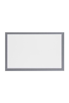 Stock Bureau - HERLITZ Tableau blanc Magnétique 40 x 60 cm Cadre bois  argenté