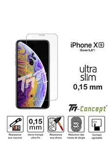 Forcell Film iPhone X / XS Protection Ecran Verre Trempé Flexible  Transparent - Protection écran - LDLC