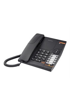 Alcatel Temporis 380 - Téléphone filaire - noir