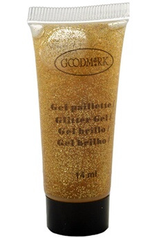 Article et décoration de fête Goodmark Goodmark gel paillettes, or, couleur, 14 ml (xm284120)