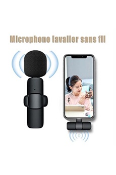 micro cravate pour téléphone portable Android iOS Microphone USB avec câble  de 1,5 m de longueur type iPhone