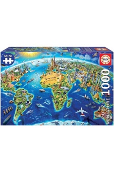 Puzzle Educa 1000 symboles du monde -miniature