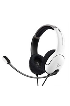 Gaming Casques filaires Muvit Gaming CASQUE FILAIRE JACK 3.5 POUR  PLAYSTATION BLANC