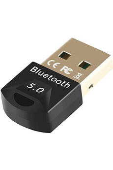 Adaptateur Bluetooth USB 5.3, Connecter et Utiliser Clé Bluetooth pour PC  Portable EDR Dongle USB Bluetooth Compatible avec Windows 11/10/8.1 Blanc :  : Informatique