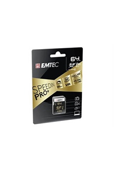 SanDisk Extreme PRO 64 Go SDXC UHS-II Classe 10, Carte mémoire Noir, 64 Go,  SDXC, Classe 10, UHS-II, 300 Mo/s, 260 Mo/s
